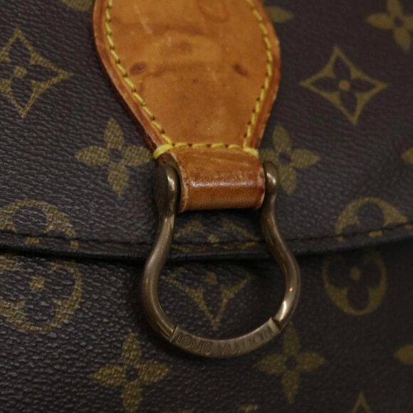 LOUIS VUITTON Monogram Saint Cloud GM Shoulder Bag M51242 LV Auth 67728 - Picture 10 of 16